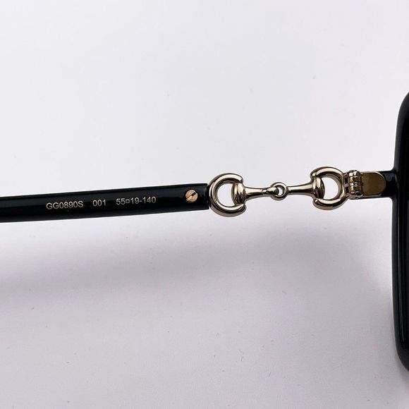 Gucci  GG0890S 001 Sunglasses Black Gray Square Women main image 7